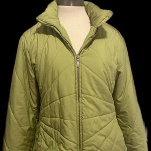 Casual Corner Puffer Jacket, Size Large
